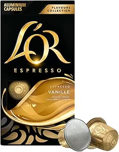 L'OR Café L'Or Cápsula Baunilha - com 10 cápsulas - 52 Gramas