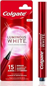 Colgate Caneta Clareadora Dental Luminous White Para Uso Noturno E Fácil De Usar 2 5 Ml