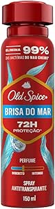 Desodorante Spray Antitranspirante Old Spice Mar Profundo 150Ml, Old Spice
