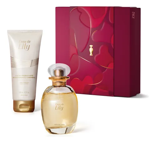 O Boticário Leau De Lily Kit Presente (2 Itens)