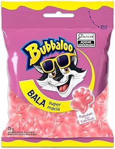 Mondelez Bala Bubba Tutti Frutti 75G