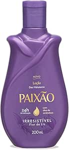 Paixão Hidratante Desodorante Corporal Irresistível, 200 Ml