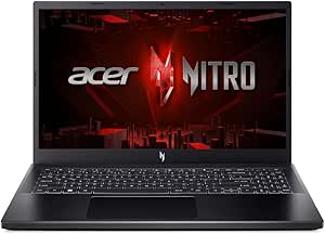 Notebook Acer Nitro V15 ANV15-51-58AZ 13ª Geração Intel Core i5-13420H, 8GB RAM, 512GB SSD, NVIDIA RTX 3050, 15.6" FHD LED IPS 144Hz, Windows 11, Preto, Retroiluminado