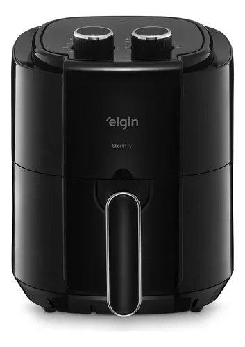 Fritadeira Elétrica Air Fryer Elgin Start Fry 3,5l 220v Cor Preto