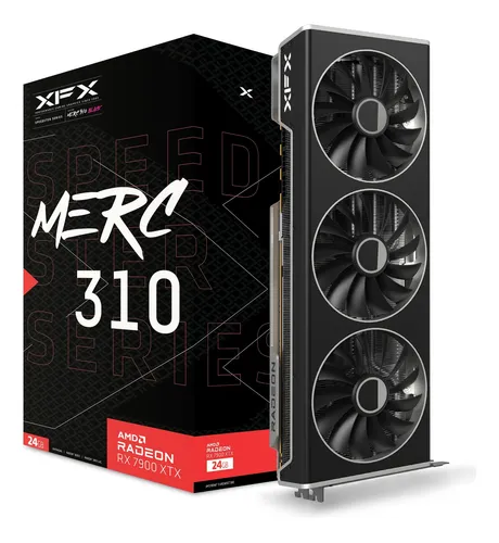 Placa Gráfica Xfx Speedster Merc310 Amd Radeon Rx 7900xtx 24