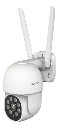 Câmera De Segurança Wifi Inteligente Tuya Alexa Full Hd Ekaza Colorida A Noite