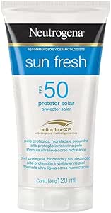 Neutrogena Sun Fresh Protetor Solar Corporal FPS 50, 120ml
