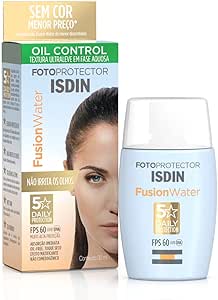 ISDIN Protetor Solar Facial Fusion Water 5 Stars FPS 60-30ml