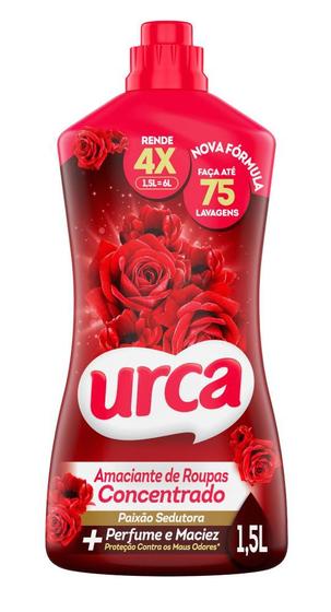 Amaciante Concentrado Urca Paixão Sedutora 1,5l