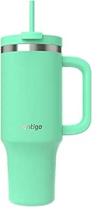 Contigo Streeterville 40oz Tumbler, Stainless Steel Vacuum Insulated, Leak-Proof, Cold for 29 Hours, Reef