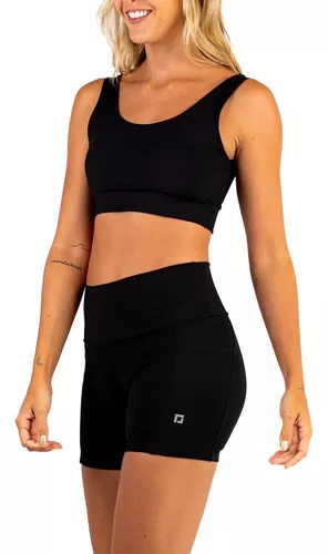 Conjunto Blackout Zero Tranparência Shorts Com Bolsos + Top