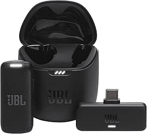 Microfone JBL Quantum Stream Wireless com conexão USB-C