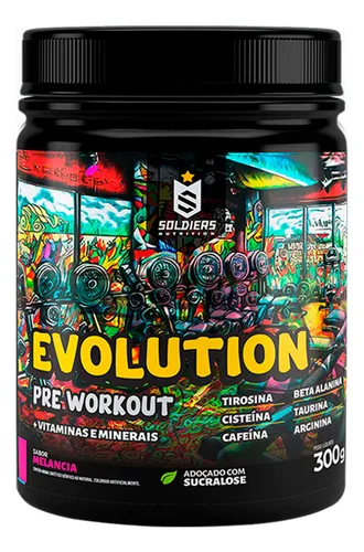 Evolution 300g Sabor Melancia Soldiers Nutrition