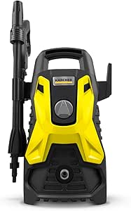 Kärcher Lavadora de Alta pressão Prática Black, 1500 PSI/Libras, 1400W, 300L/h com Aplicador de Detergente e Lança Regulável 220V