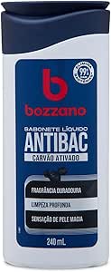 Bozzano Sabonete Líquido Antibac Carvão Ativado 240ml