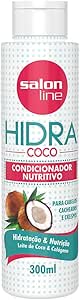 Condicionador Hidra Leite de Coco e Colágeno, Salon Line, 300ml