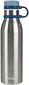 Garrafa Térmica Inox Parede Dupla Matterhorn, Contigo, Azul, 591ML