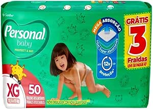 Fralda Personal Soft & Protect Hiper Xg 50 Un