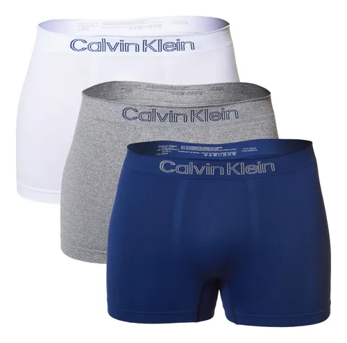 Kit 3 Cuecas Masc Low Rise Trunk Seamless Micro Calvin Klein