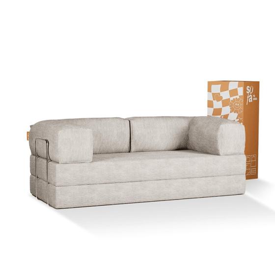 Sofá Cama Bloom Retrátil e modular Sofá na Caixa