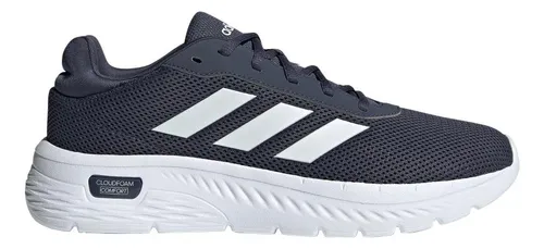Tênis Cloudfoam Comfy Azul+branco adidas