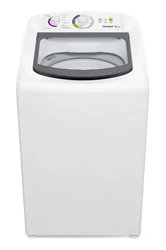 Máquina de Lavar Consul CWB09BB 9kg Branca com Dosagem Econômica e Ciclo Edredom 127V