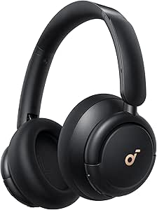 soundcore Life Q30 da Anker, Fones com Cancelamento Ativo de Ruído e Múltiplos Modos, Som de Alta Resolução, EQ Personalizável via App, 50h de Reprodução, Conforto, Bluetooth e Conexão Multiponto