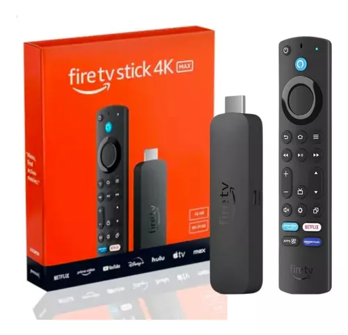 Amazon Fire Tv Stick 4k Max 16gb Wifi 6 Alexa Controle Voz