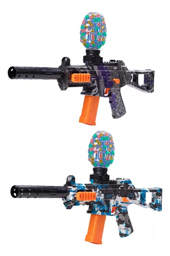 Arma De Gel G34 Bolinhas Submetralhadora Automática Elétrica