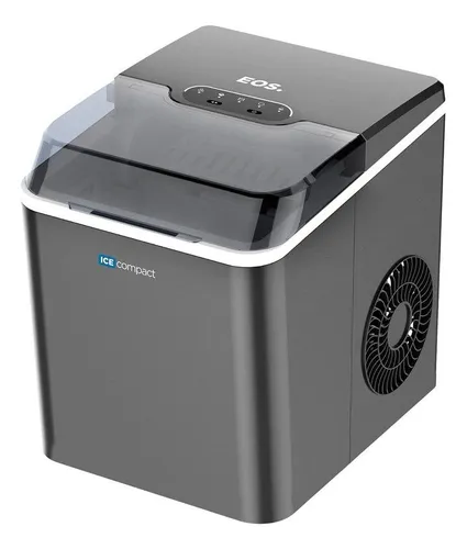 Máquina De Gelo 12 Kg Inox Ice Compact - Emg04 Eos 220v