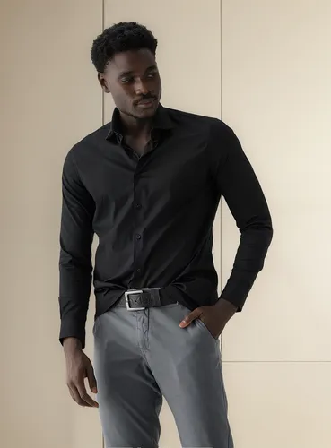 Camisa Aramis Cosmo Stretch Algodão Poliamida Preta
