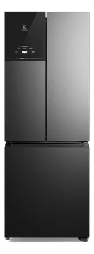 Geladeira Electrolux Frost Free Inverter 480l Black Inox Im7