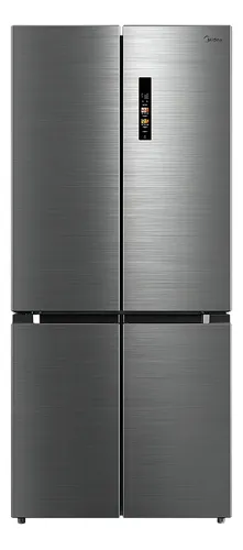Geladeira Frost Free 4p 474l Inverter Smart Cor Inox Midea Cor Prateado 110V/220V