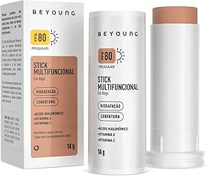 Beyoung Stick Multifuncional Com Cor FPS 80 Bege Médio 14g