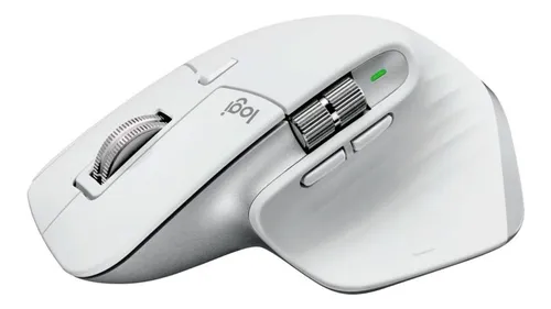 Mouse sem fio Logitech MX Master 3S - Cinza Claro