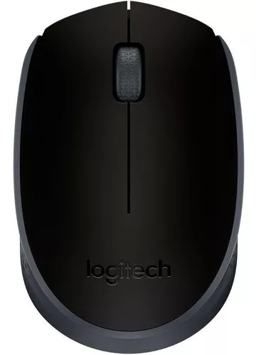 Mouse sem fio Logitech M170 com Pilha Inclusa - Preto