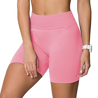 Short Academia Feminino Poliamida Selene Zero Transparência Sem Costura Fitness Adulto