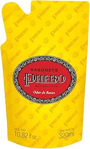 PHEBO Refil Sabonete Líquido Tradicional Odor De Rosas 320Ml Phebo