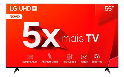 Smart Tv LG 55'' 4k Ultra Uhd Pro Led Hdr Thinq Ai Alexa