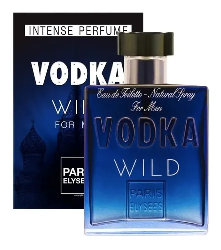 Paris Elysees Vodka Wild EDT 100ml para masculino