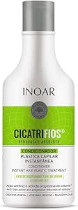 Inoar, Condicionador CicatriFios – Hidratação, Brilho e Reconstrução Capilar com Rejucomplex3, Pantenol e Creatina Vegetal - 500Ml