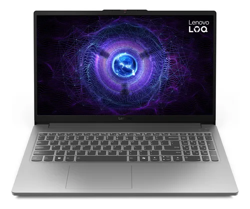 Notebook Lenovo LOQ-e 15iax9e Intel Core i5-12450hx 16gb 512gb Ssd Rtx 3050 Linux 15.6 - 83mes00000 Luna Grey