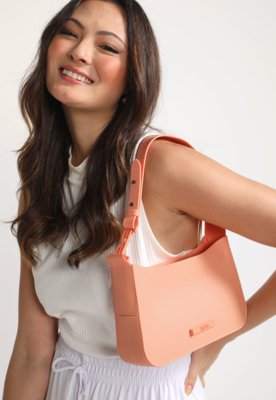 Bolsa Santa Lolla Baguete Coral