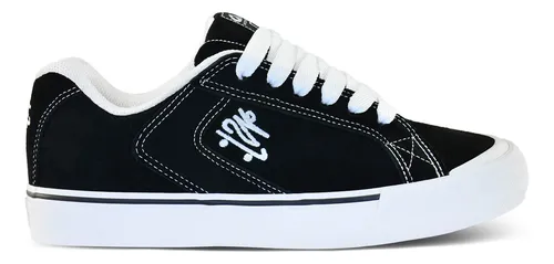 Tênis Qix Chorão Park Preto Branco Masculino Feminino Casual