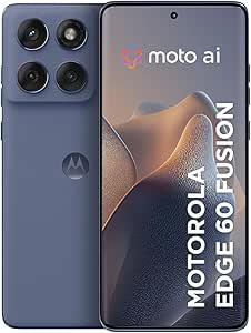 Smartphone Motorola Edge 60 Fusion 5G - 256GB 16GB (8GB RAM+8GB Ram Boost) 50MP Sony AI Camera IP68 NFC - Cinza