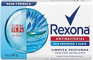 Rexona Sabonete em Barra Limpeza Profunda 84 G, 6 Barras