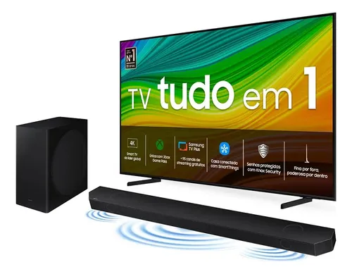 Smart Tv 50  Qled 4k 2024 + Soundbar Hw-b550/zd