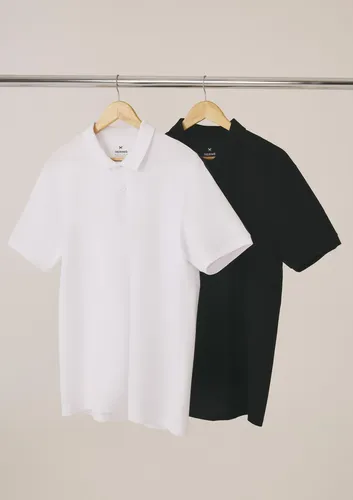 Kit Com 2 Camisas Polo Básicas Masculinas Hering