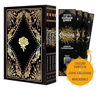 Caixa Caraval - Edição de colecionador (Série completa com 4 volumes): (Caraval, Lendário, Finale e Espetacular)
