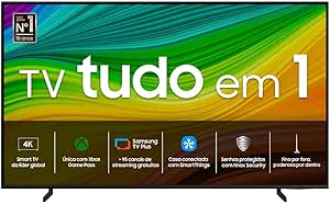 Samsung Smart TV 65" QLED 4K 65Q60D - Tecnologia de Pontos Quânticos, Design AirSlim, Gaming Hub